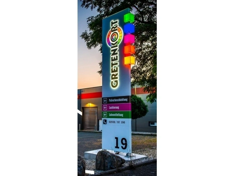 立牌标识/落地式指示牌定制专家