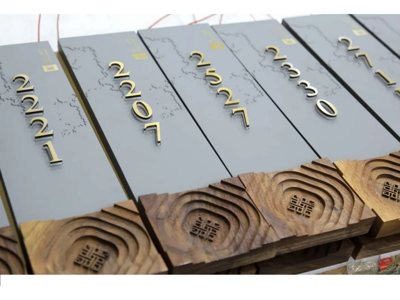 酒店客房门牌系统整体解决方案