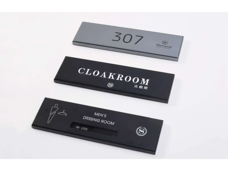 酒店客房门牌系统整体解决方案