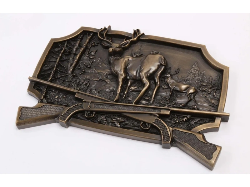 铜/不锈钢浮雕，每件皆是独一无二的艺术品