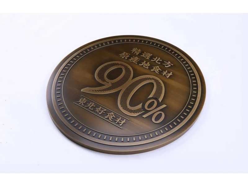 铜/不锈钢浮雕，每件皆是独一无二的艺术品