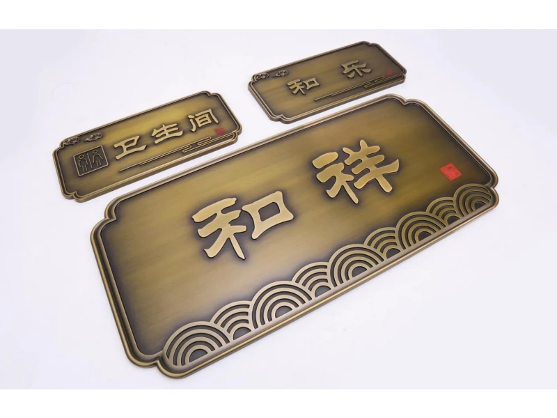 铜/不锈钢浮雕，每件皆是独一无二的艺术品