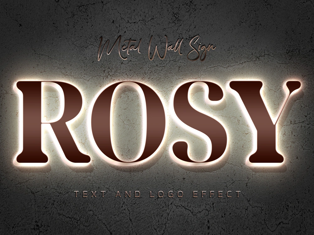 品牌常用发光字，材质、色温、任意定制