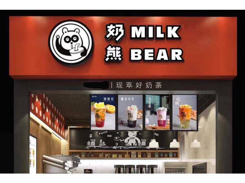 让门头看起来就“很好喝”，引爆社交媒体